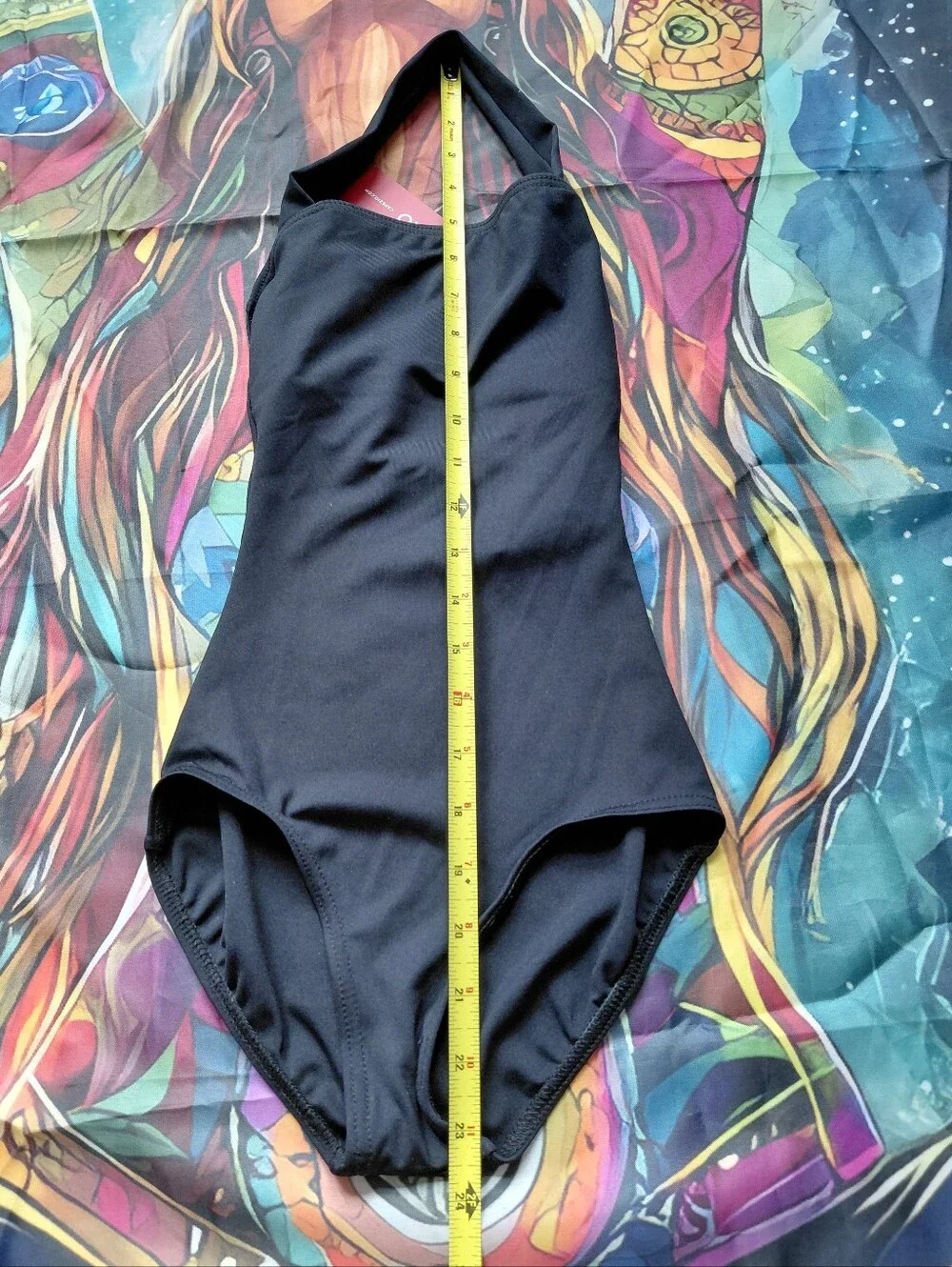 NWT Capezio Black One-Piece Dance Leotard XS Girls